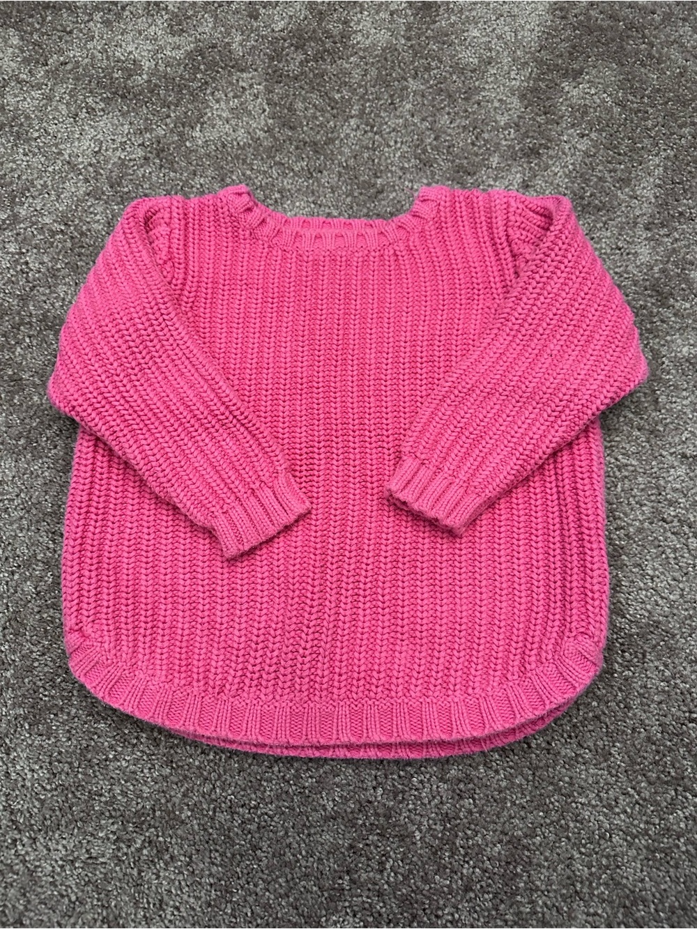 Old Navy Pink Shaker Sweater Size 3T